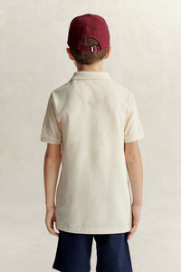 Teens Shield Piqu&eacute; Polo Shirt