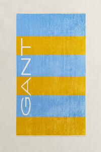 Block Striped Beach Towel