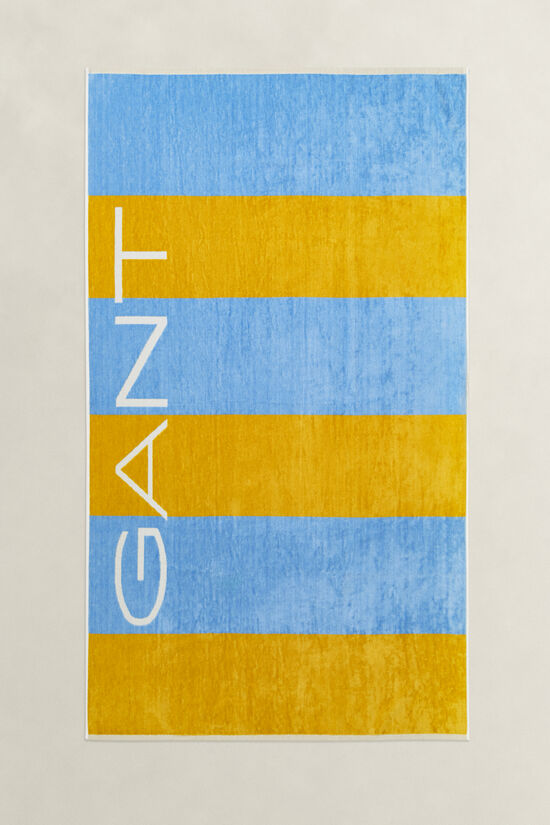 Block Striped Beach Towel