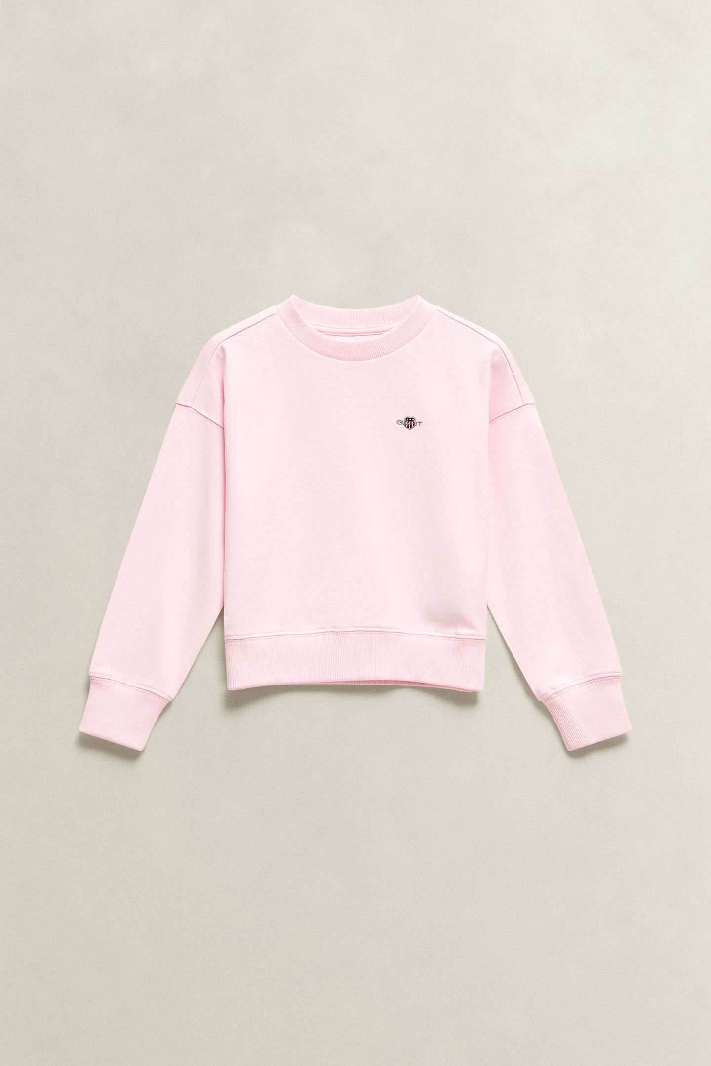 Girls Oversized Shield Sweatshirt
