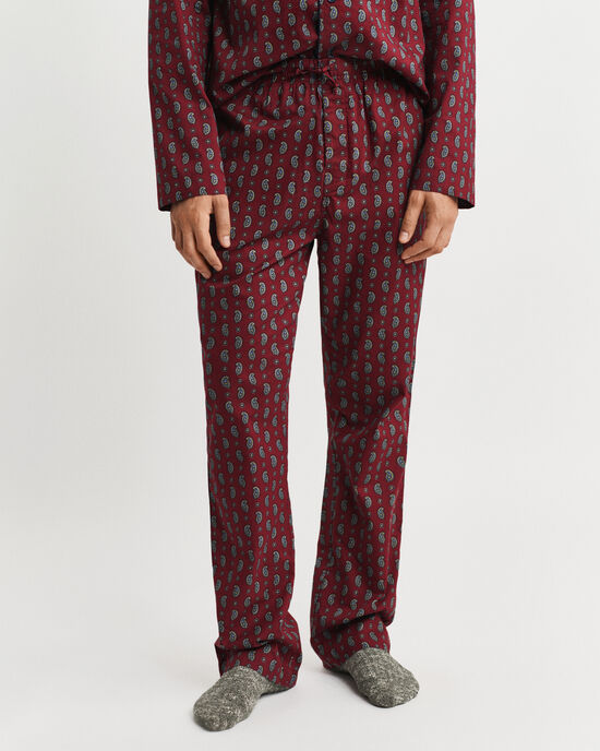 Paisley Print Pajama Set Gift Box