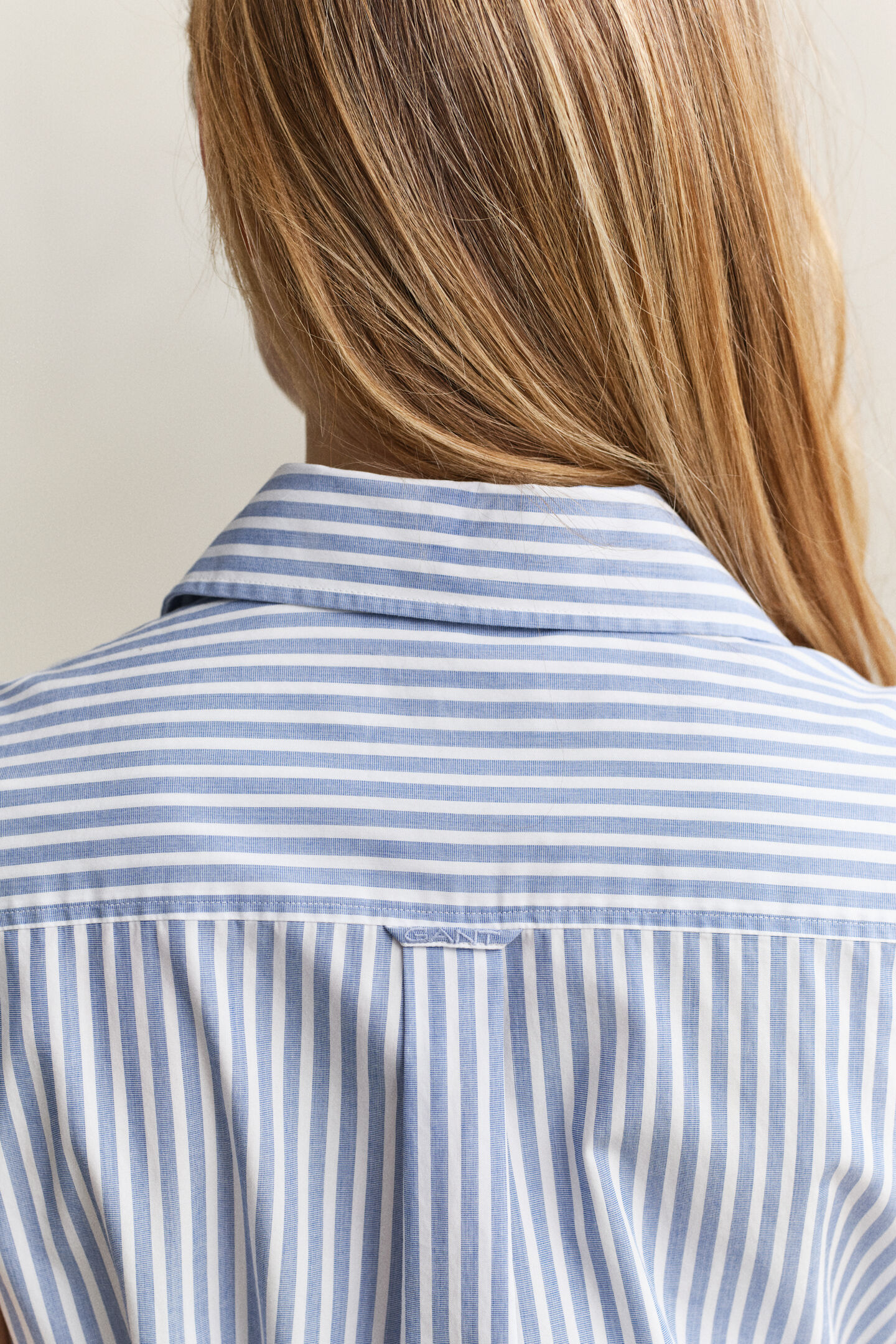 Sleeveless Striped Cotton Dress