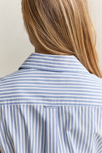 Sleeveless Striped Cotton Dress