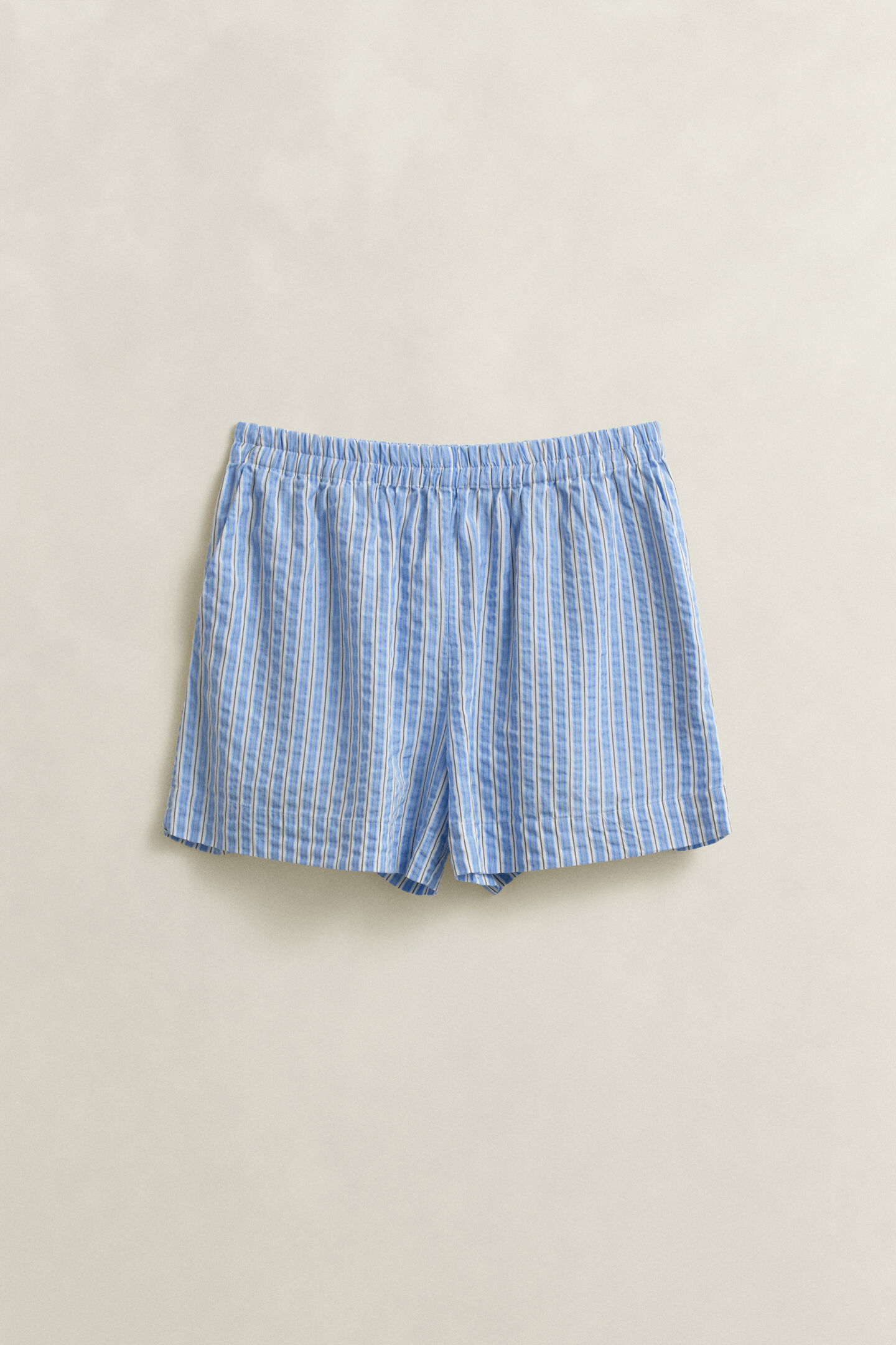 Striped Seersucker Shorts