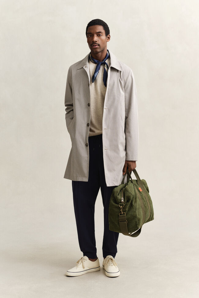 Slub Cotton Blend Short Sleeve Sweater