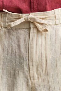 Striped Linen Pants