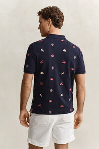 Embroidered Polo Shirt