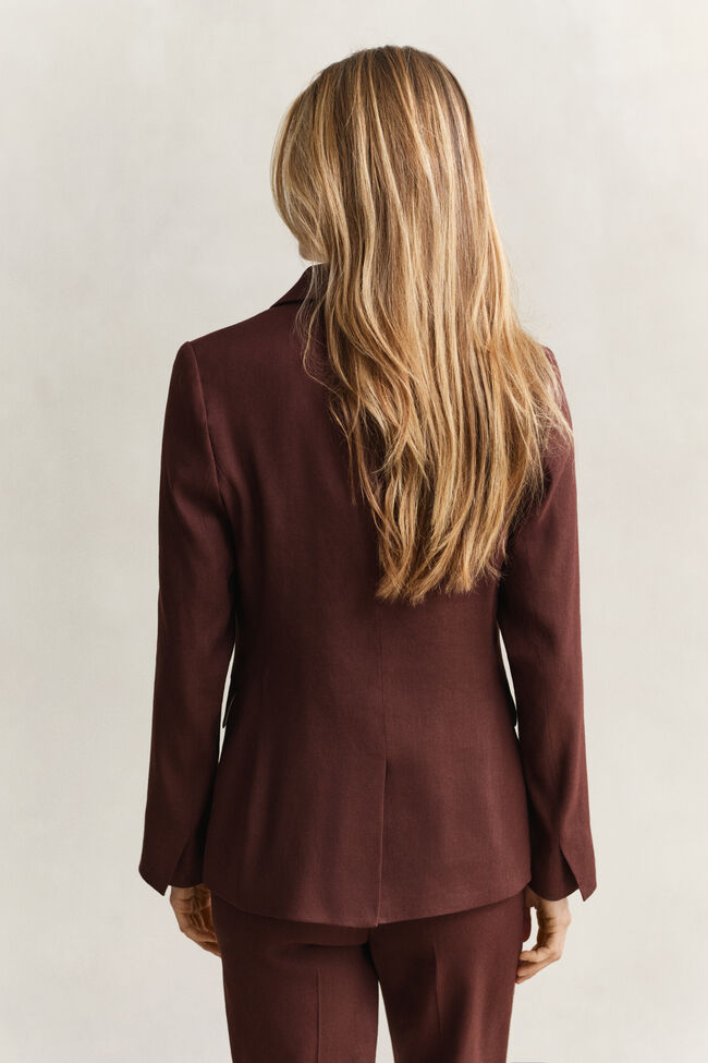 Linen Stretch Blazer