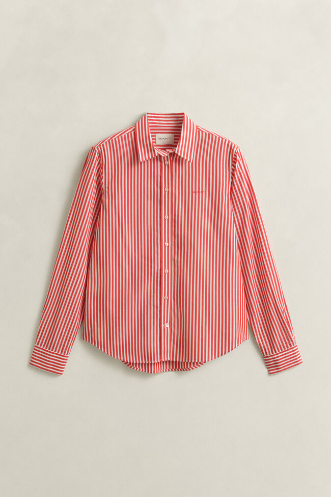 Regular Fit Classic Striped Poplin Shirt