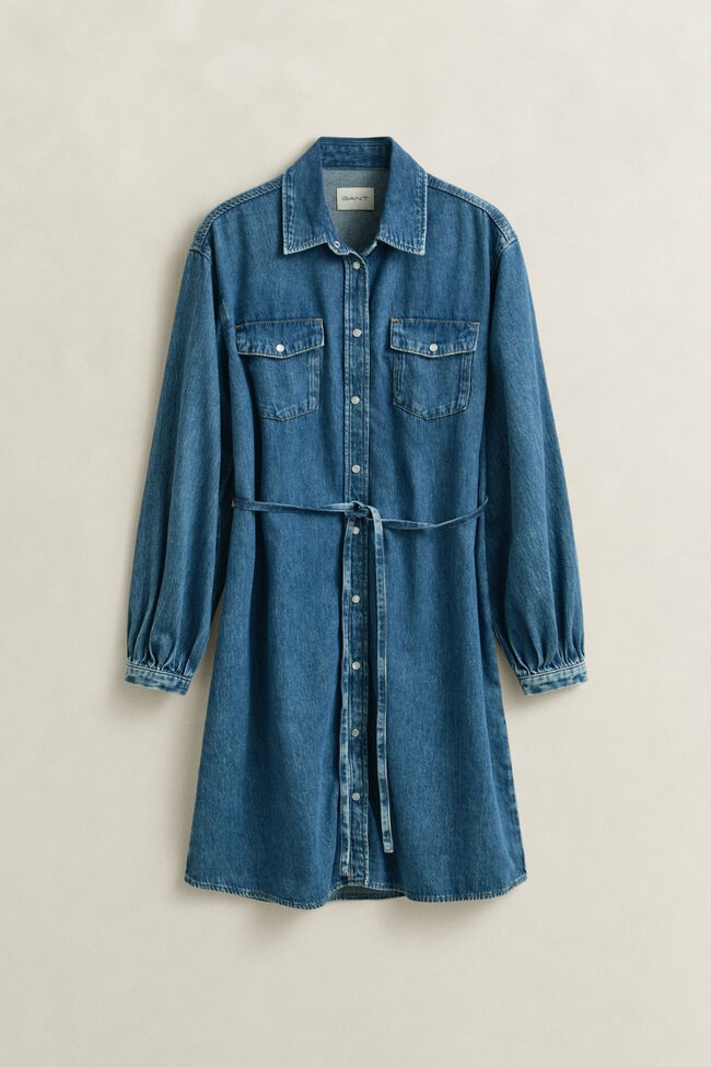 Denim Shirt Dress