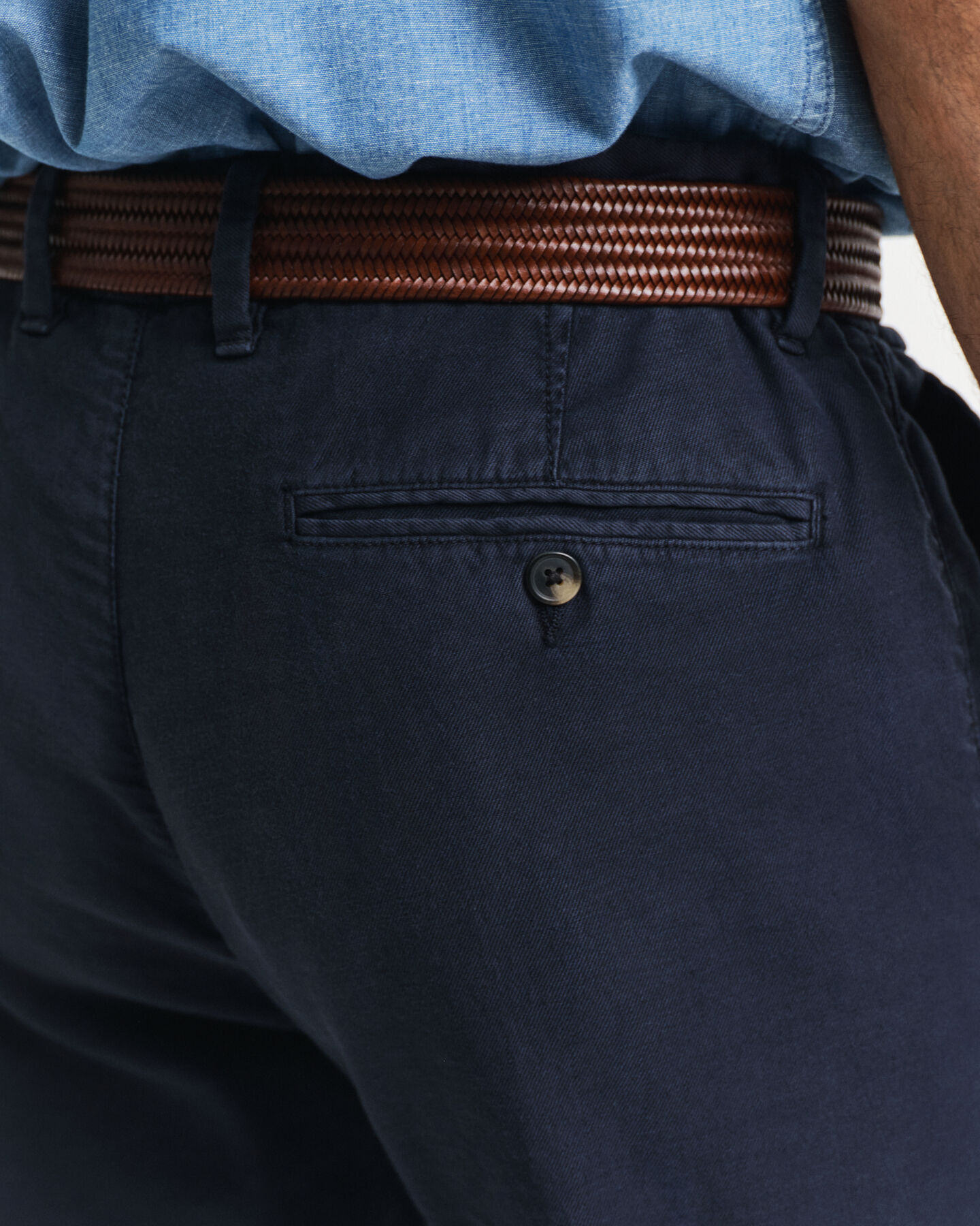 Slim Fit Cotton Linen Chinos