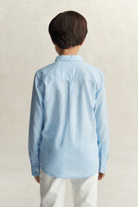 Teen Boys Linen Blend Shirt