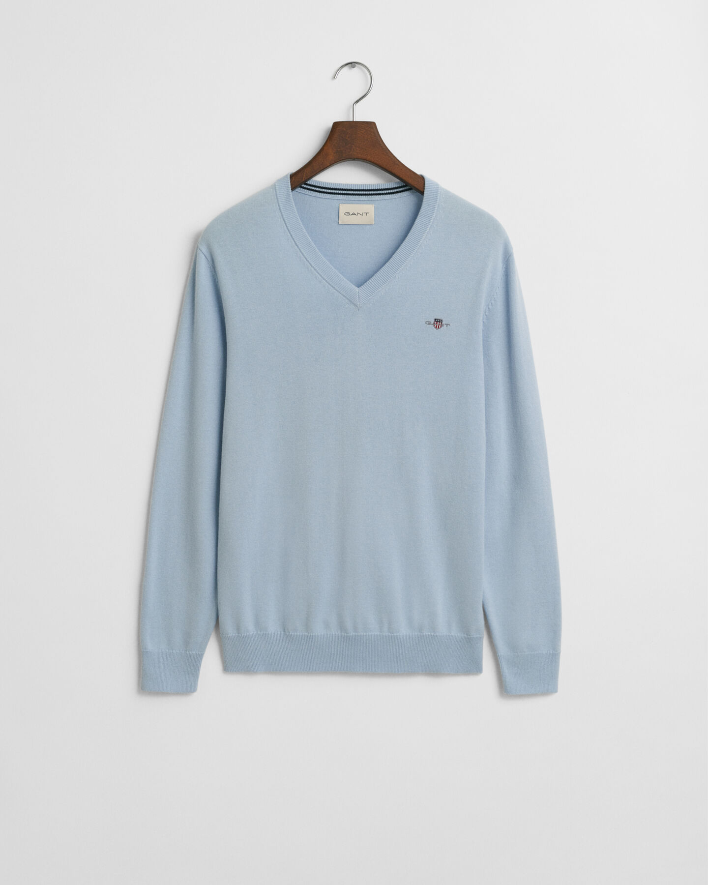 Classic Cotton V-Neck Sweater