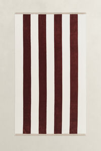 Bold Striped Beach Towel