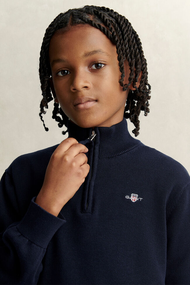 Teen Boys Half Zip Sweater