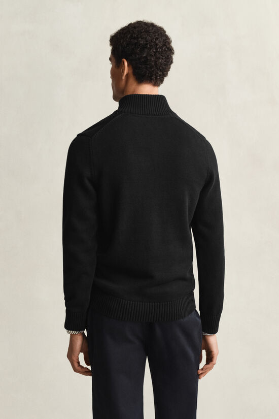 Casual Cotton Half-Zip Sweater