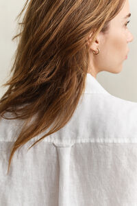 Sleeveless Linen Shirt