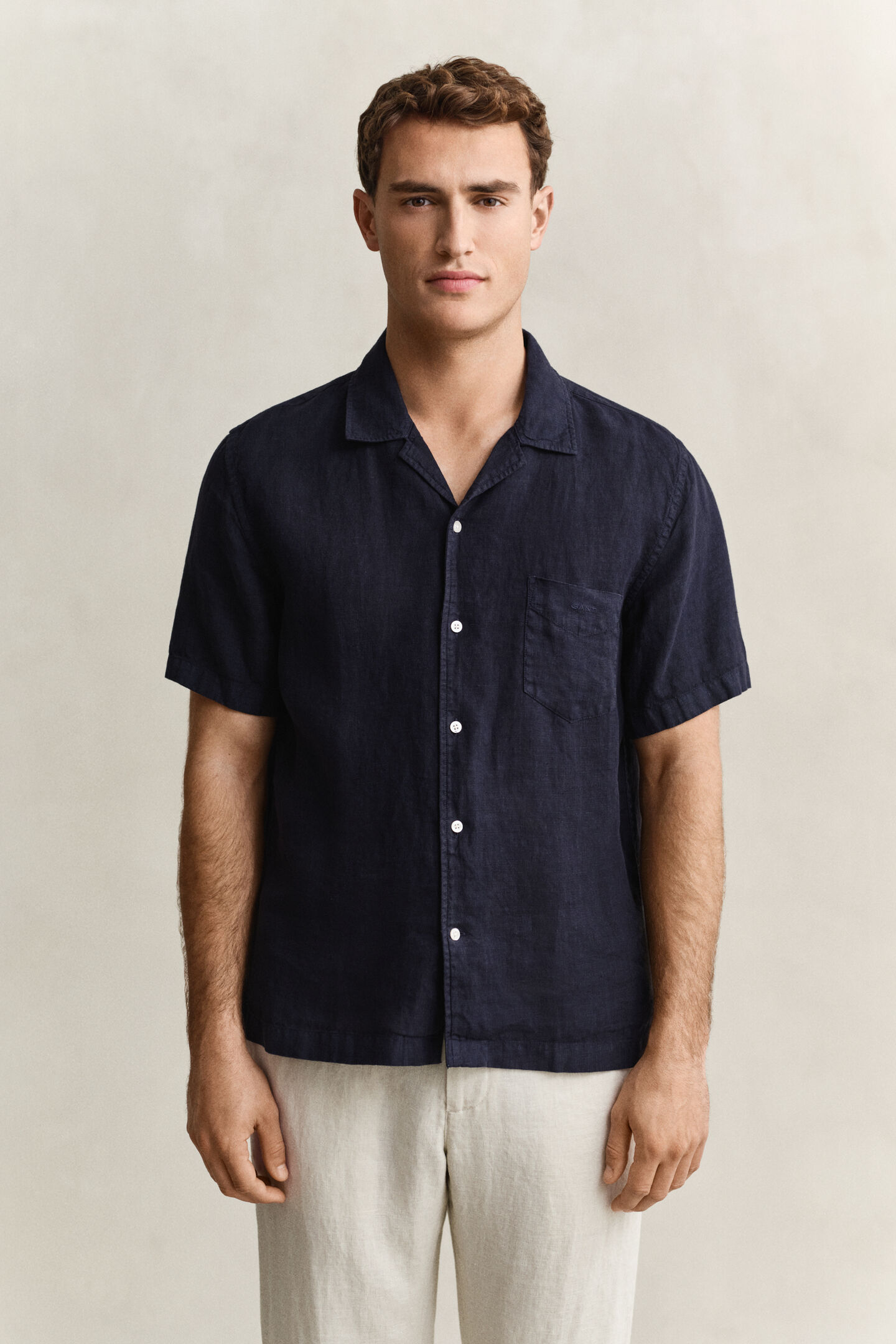 Short Sleeve Linen Shirt