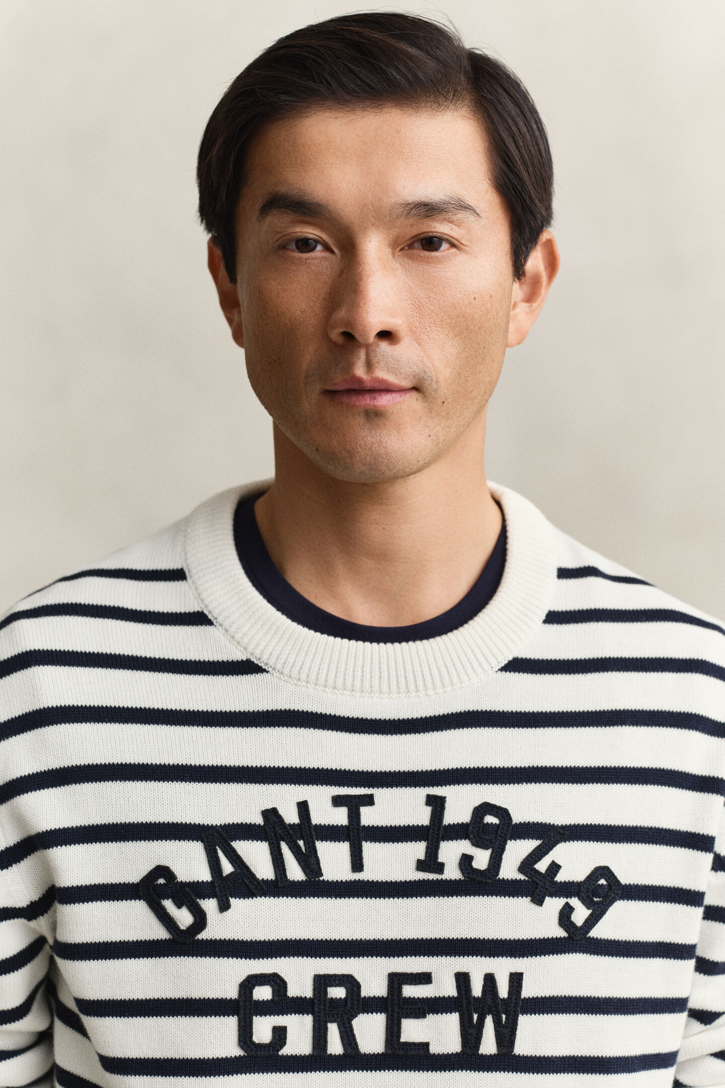 Breton Striped Graphic Sweater