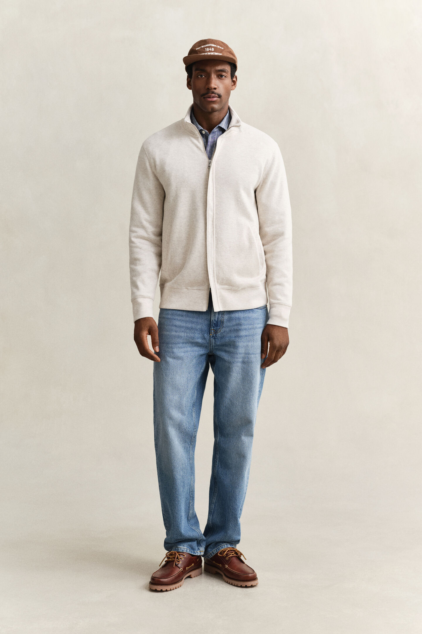 Sacker Rib Zip Sweatshirt