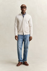 Sacker Rib Zip Sweatshirt