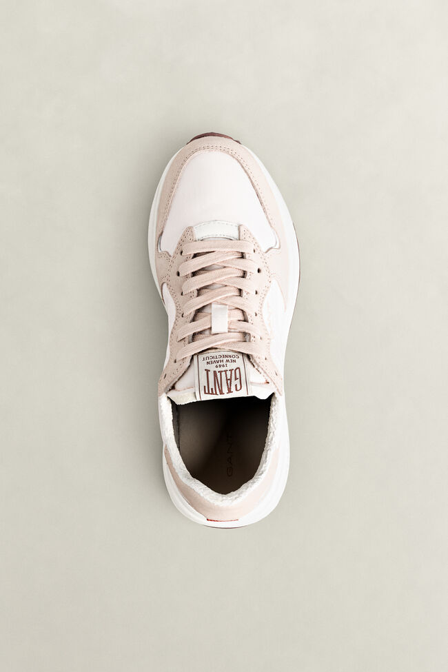 Beywin Suede Nylon Sneakers