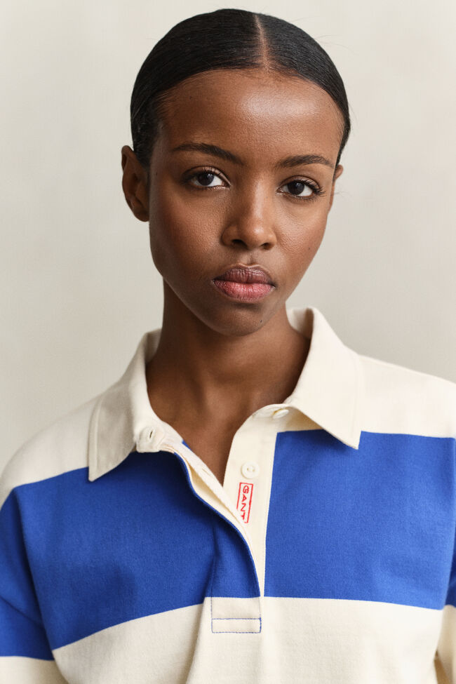 Striped Cotton Heavy Rugger