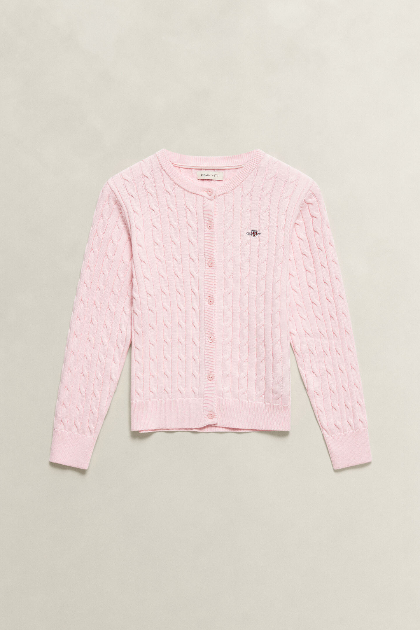 Teen Girls Cable Knit Cardigan