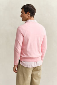 Classic Cotton V-Neck Sweater