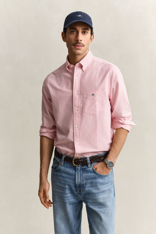 Banker Stripe Classic Oxford Shirt