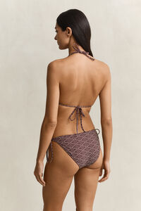 Printed Side Tie Bikini Bottoms