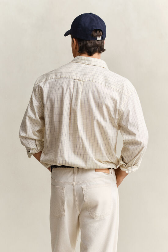 Relaxed Fit Checked Dreamy Oxford Shirt