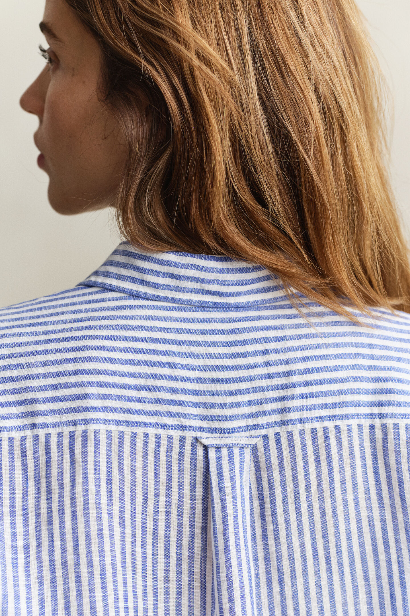 Regular Fit Striped Linen Shirt