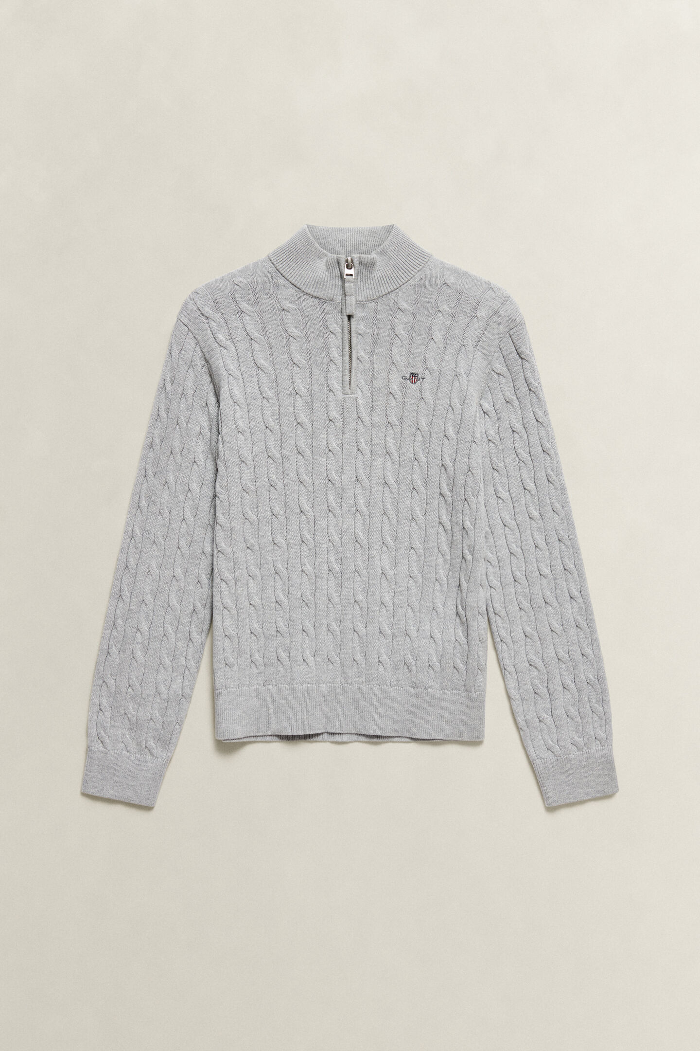 Teen Boys Shield Half Zip Sweater