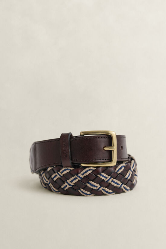 Braided Multicolored Belt
