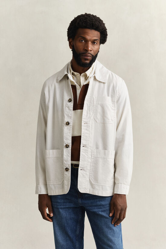 Linen Blend Overshirt