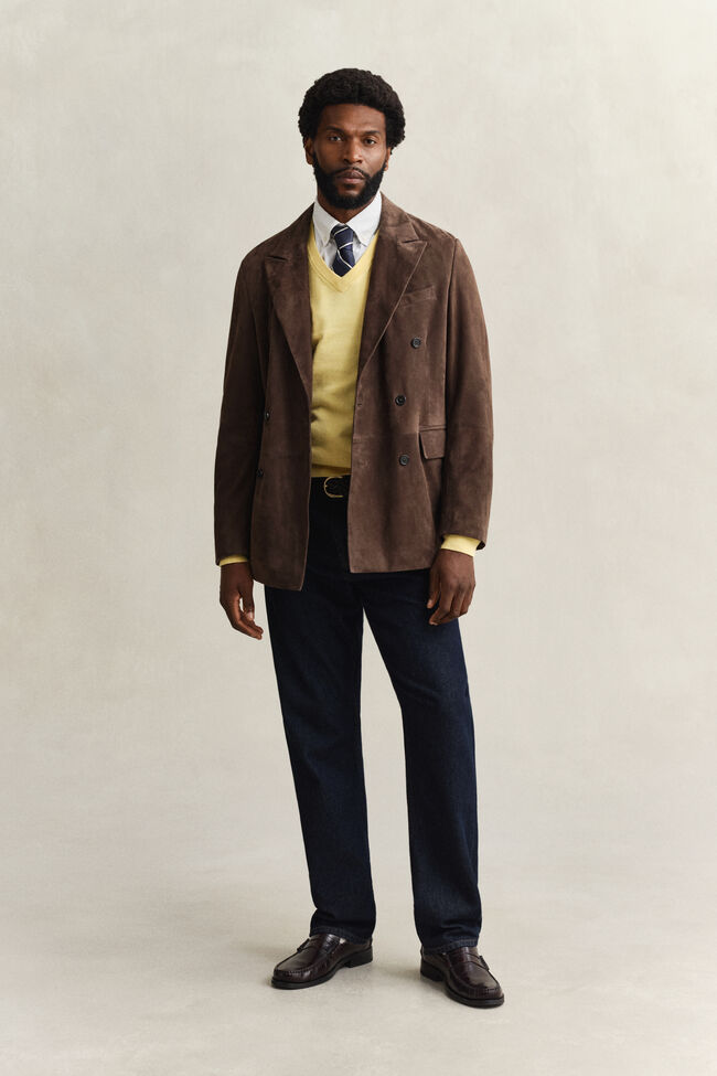 Classic Cotton V-Neck Sweater