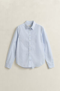 Regular Fit Classic Striped Poplin Shirt