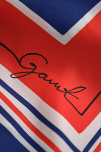 Nautical Stripe Silk Scarf