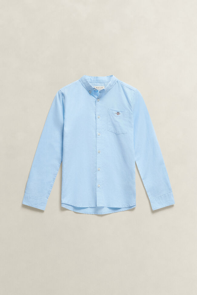 Teen Boys Linen Blend Shirt
