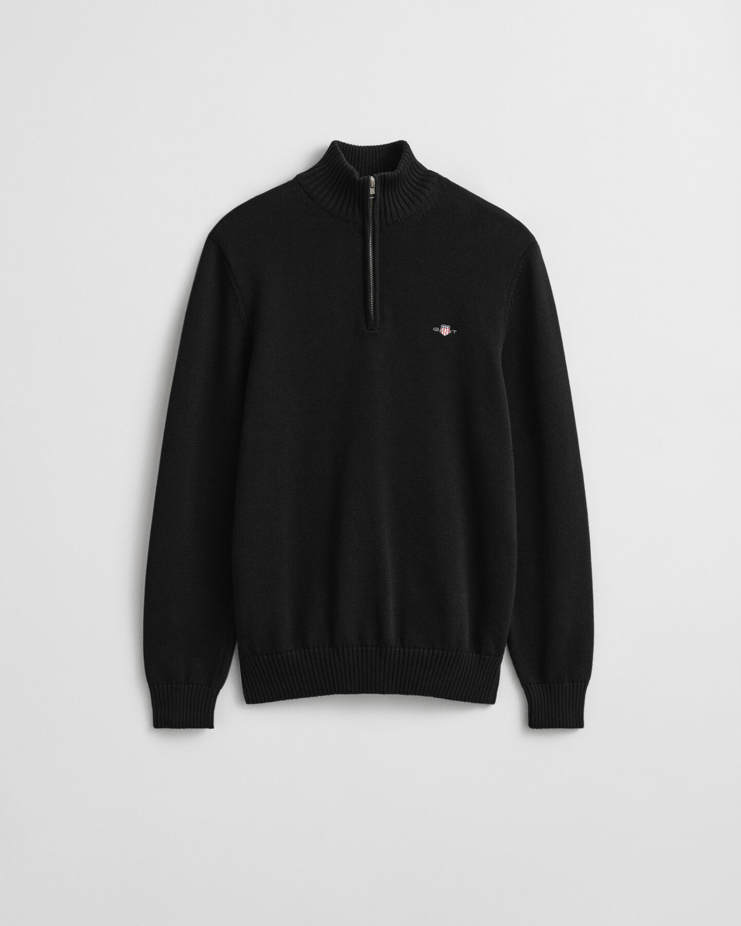 Casual Cotton Half-Zip Sweater