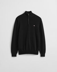 Casual Cotton Half-Zip Sweater