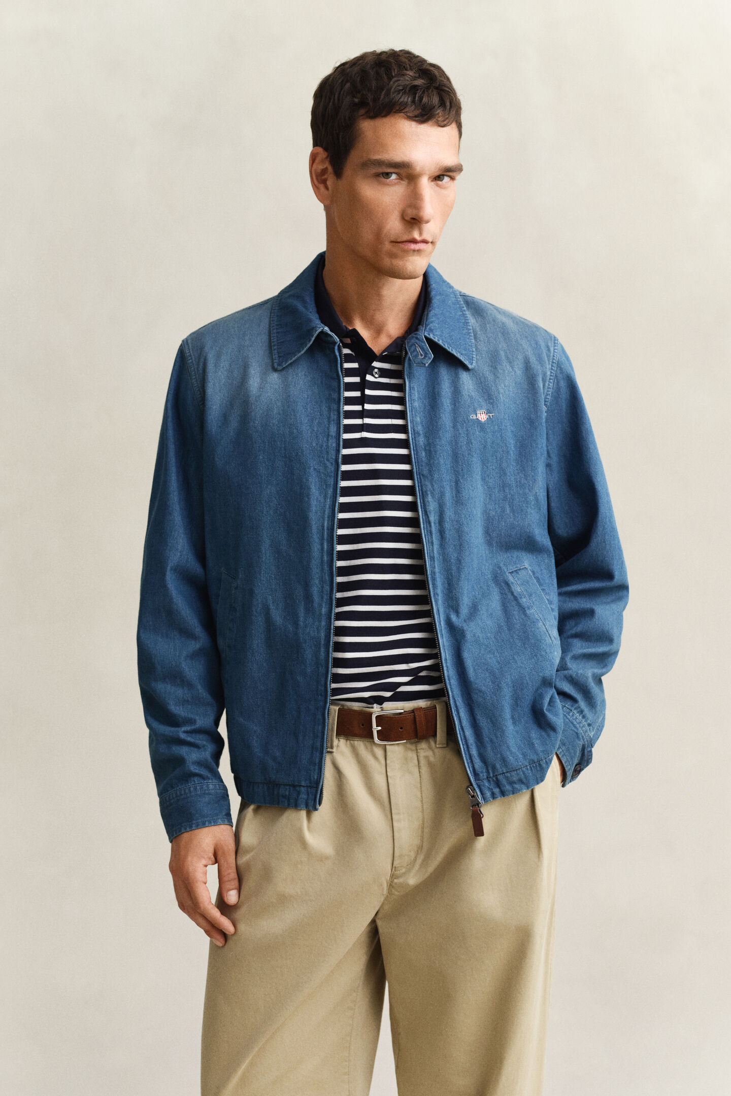 Indigo Windcheater Jacket