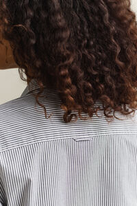 Slim Fit Striped Poplin Shirt