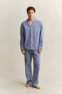 Gingham Poplin Pajama Set