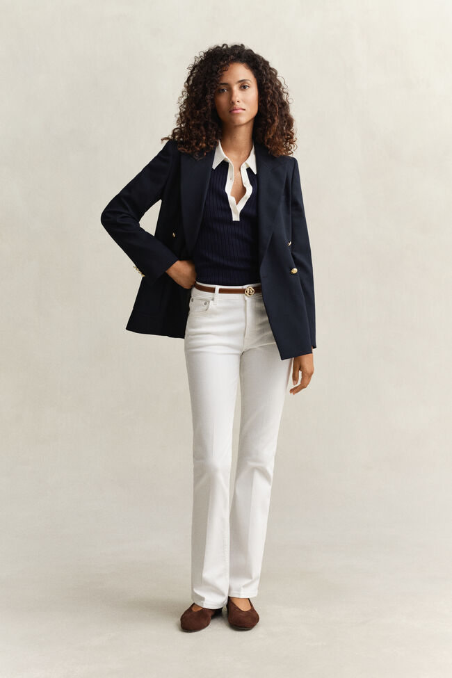 Flared Stretch Jeans