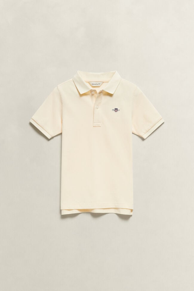 Kids Shield Piqu&eacute; Polo Shirt