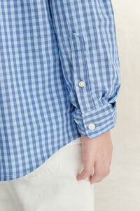 Teen Boys Gingham Poplin Shirt