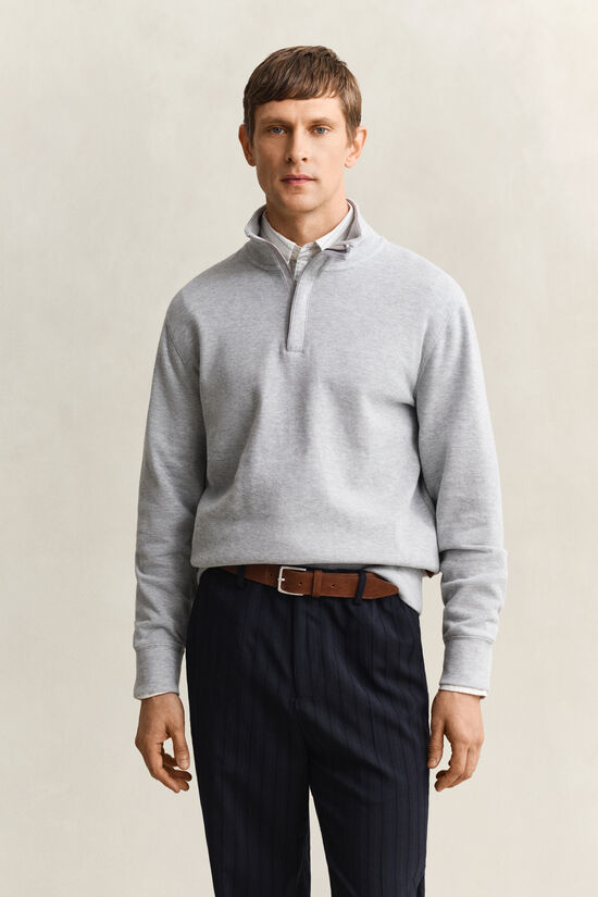 Sacker Rib Half-Zip Sweatshirt