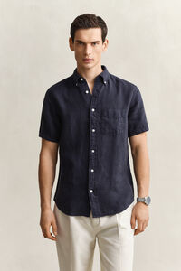 Short Sleeve Linen Shirt